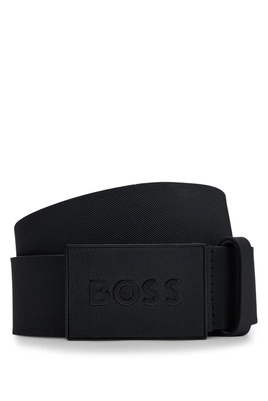 BOSS Men's Icon-S1_Sz40 Belt, Black1, 80