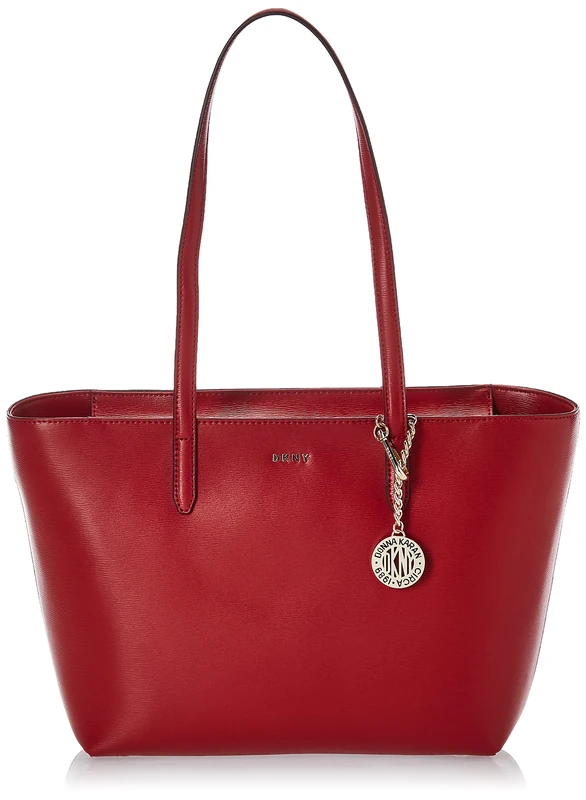 DKNY Women's Bryant Md Tote, Bright Red, One Size