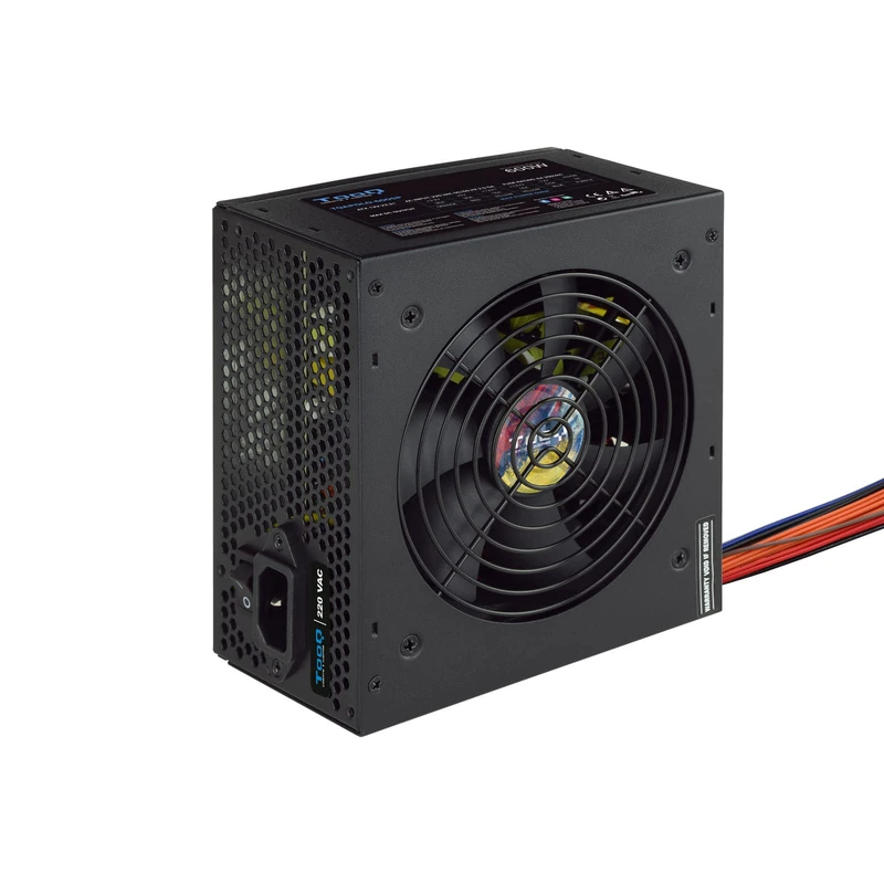 TOOQ TQAPOLO-600SP - ATX Power Supply 600W with Active PFC, Black