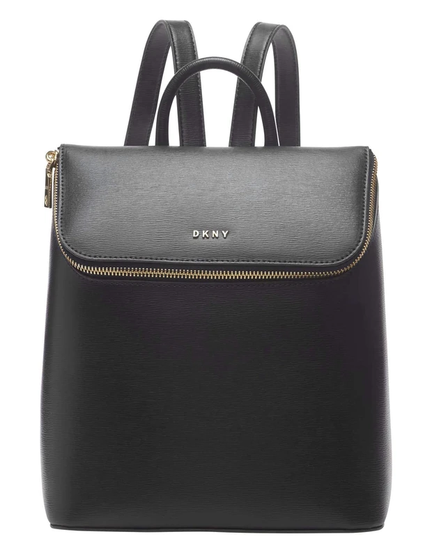 DKNY womens Bryant Tz Backpack, Black/Gold, One Size US, Black/Gold, One Size - Image 1
