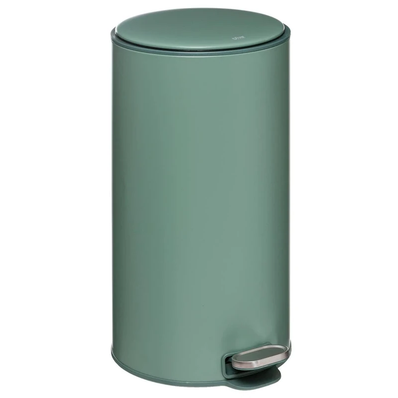 FIVE Delta Metal Trash Can 30L Green
