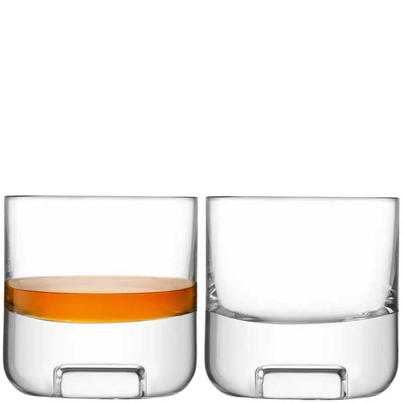 LSA International G1687-09-301 Cask Whisky Tumbler, Glass, 240 milliliters, Clear