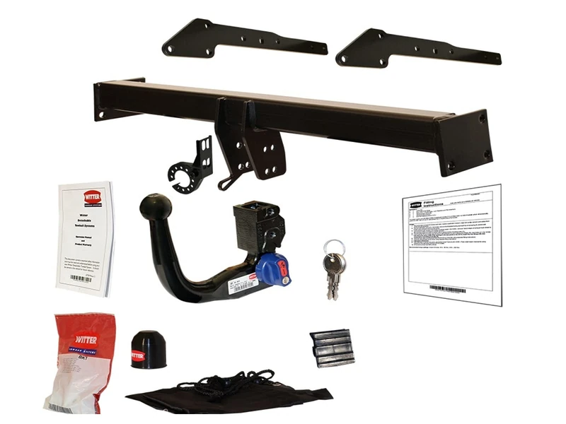 Detachable Swan Neck Towbar for Audi A4 Estate/Saloon/Convertible (B7) (incl incl S-Line) (1/2005-3/2009)