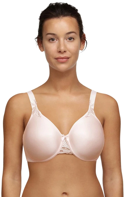 Chantelle Women's, HEDONA, Covering Molded Bra, Women's invisible lingerie, Rose Dragee, 32DD