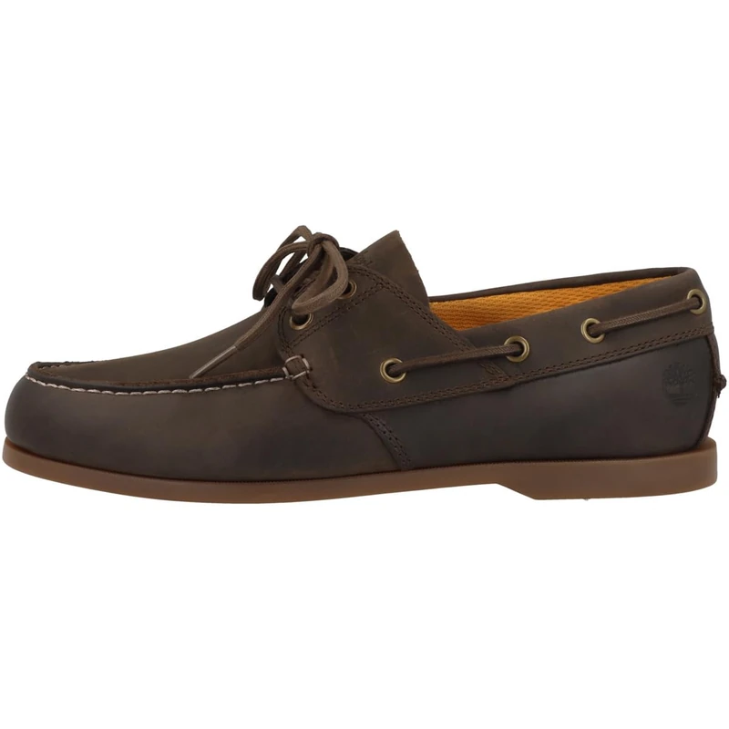 Timberland Men's Cedar Bay 2 Eye Boat Shoes - Dark Brown