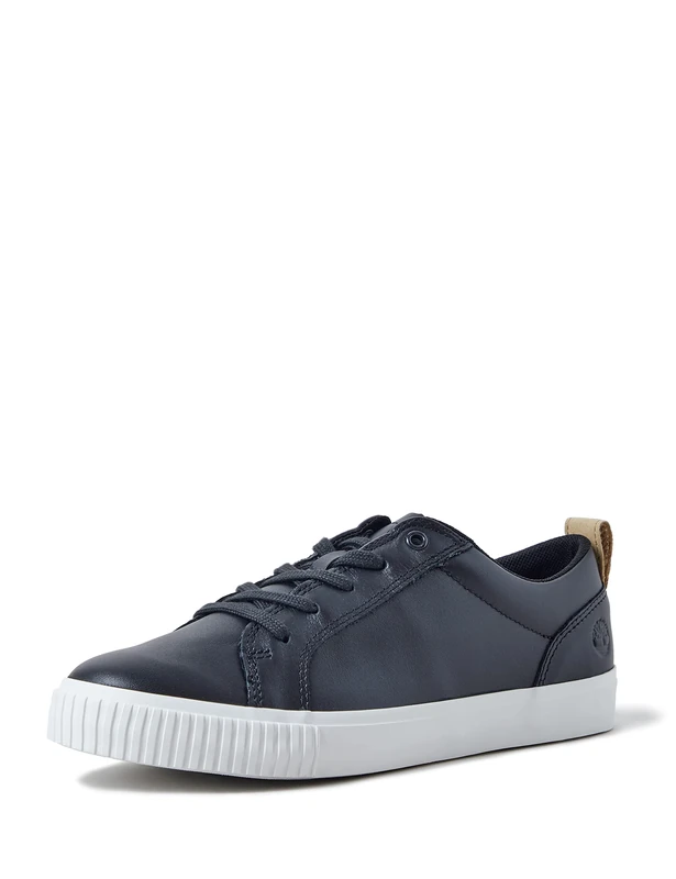 Timberland Women's Newport Bay Leather Oxford Slip-on Trainers, Black Full Grain, 6.5 UK - Image 1