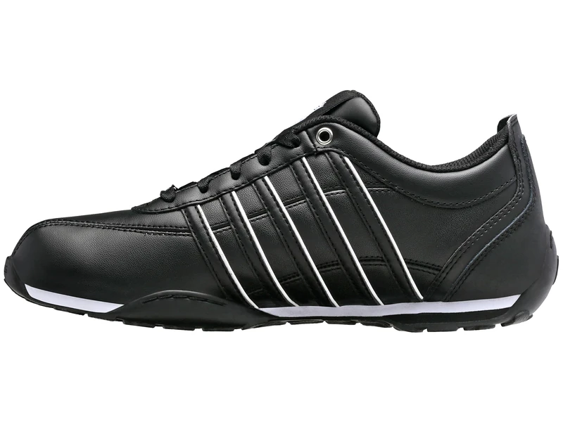 K-Swiss Men's Arvee 1.5 Sneaker, Black/WHT/SLVR/Split, 8 UK