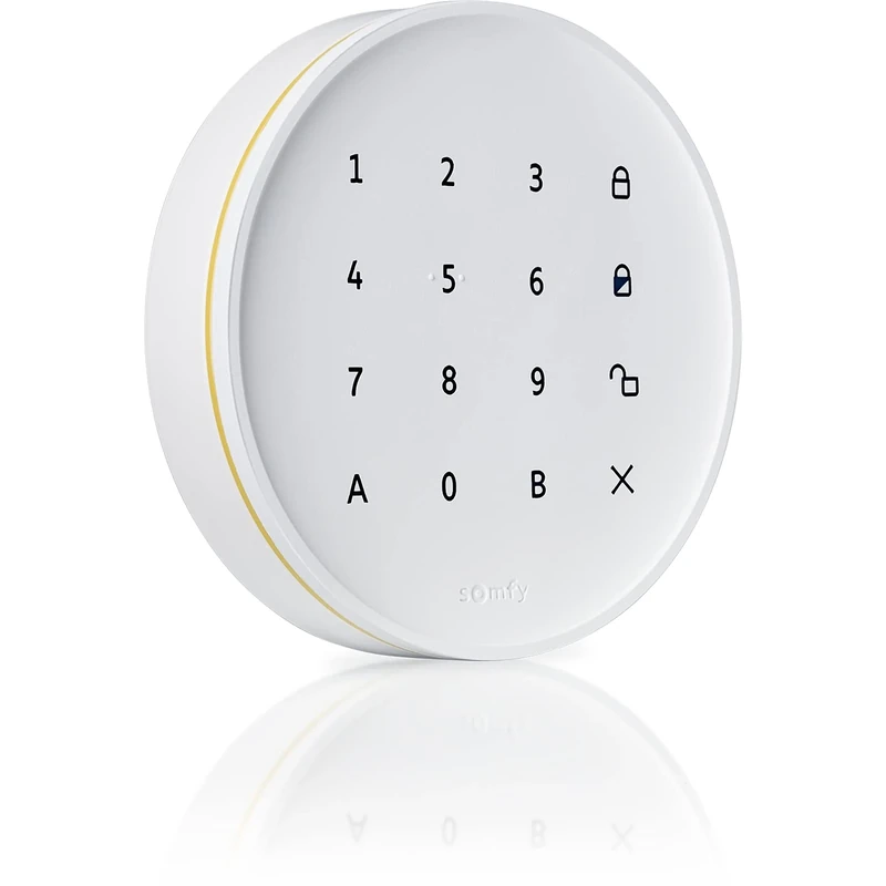 Somfy 1875257 - Interior keypad for Somfy Protect alarm system | Self-protected | Simple and sleek design