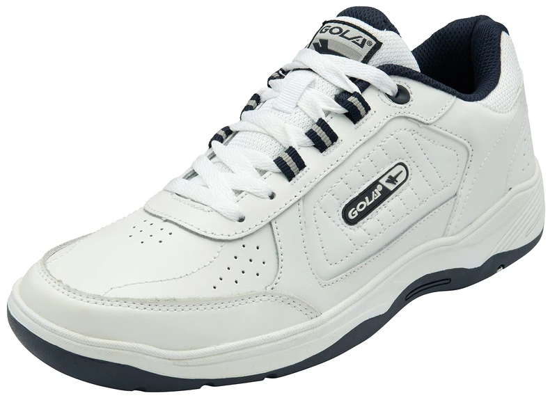 Gola Sport Belmont 2 Wide Fitness Walking Shoe AMA075WE White/Navy