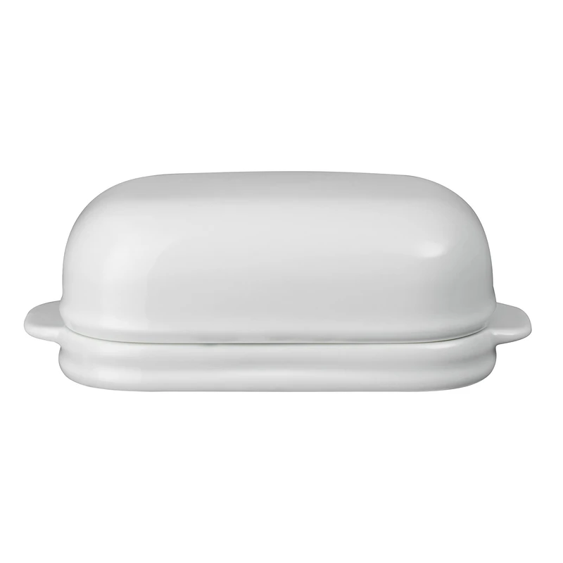 Denby - James Martin Cook Butter Box (20cm x 10cm x 7cm) - A Stylish & Contemporary Piece of Modern Tableware in Grey - Dishwasher, Oven, Microwave & Freezer Safe