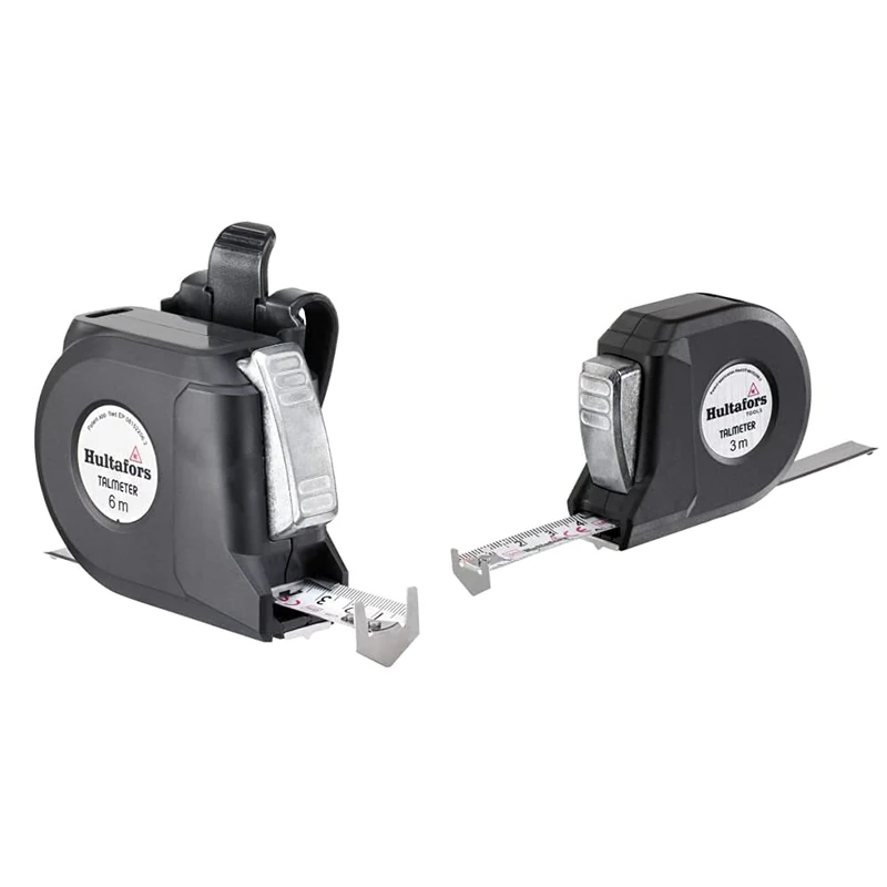 Hultafors Talmeter 6Measure Tape-359303 & TALM3 3m Talmeter Marking Measuring Tape - White