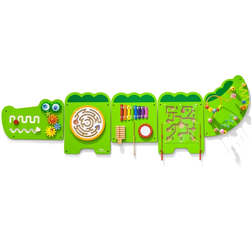 VIGA Toys Wall Game-Crocodile