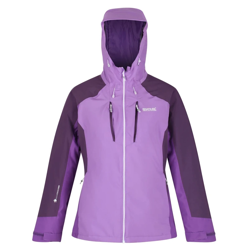 Regatta Womens/Ladies Highton Stretch II Waterproof Padded Jacket (12 UK) (Hyacinth/Purple Sapphire/Dark Aubergine)
