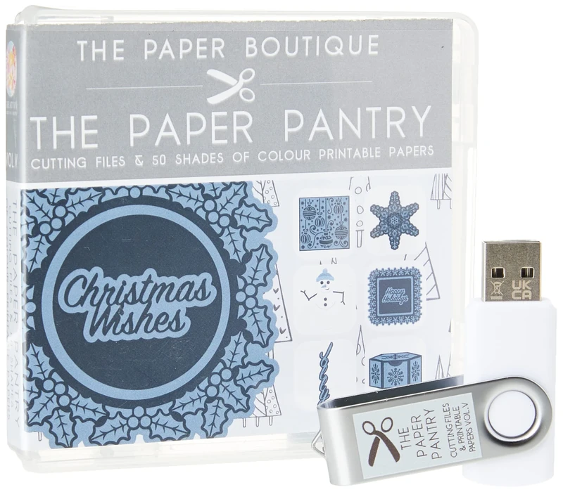 PAPER BOUTIQUE Paper Pantry Cutting Files 5-USB Collection, Vol V
