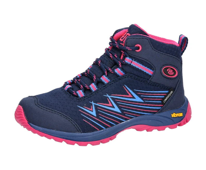 Brütting Chesna High, Cross Country Running Shoe, Marine/Blau/Pink,