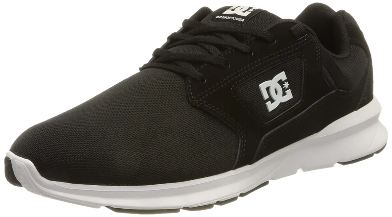 Dc Shoes Men's Skyline Sneaker, Black/White, 10 UK