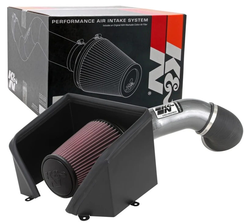 K&N Cold Air Intake Kit: High Performance, Guaranteed to Increase Horsepower: 77-3103KC
