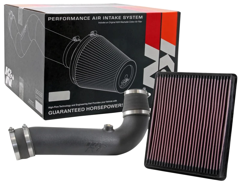 K&N Cold Air Intake Kit: High Performance, to Increase Horsepower: 57-3103