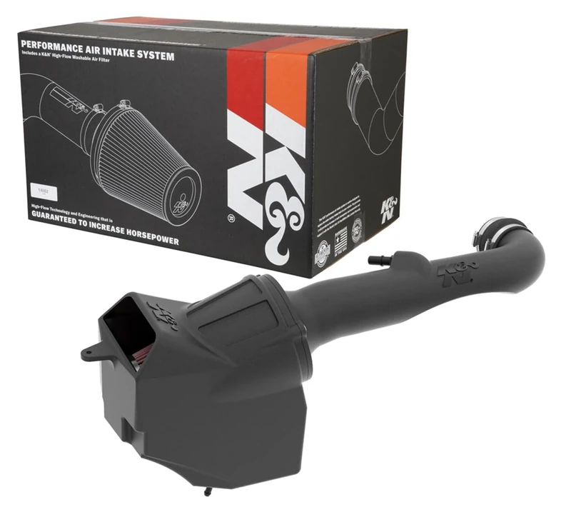 K&N Cold Air Intake Kit: High Performance, Guaranteed to Increase Horsepower: 57-1576