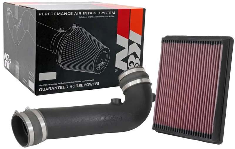 K&N Cold Air Intake Kit: High Performance, to Increase Horsepower: 57-3098