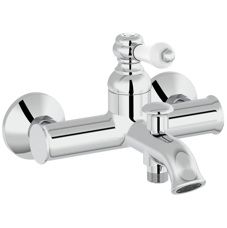 JACOB DELAFON Louise Mechanical Bath Mixer Chrome Plated