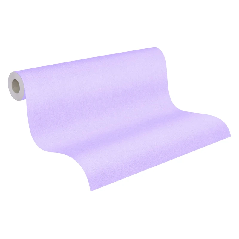 A.S. Création Plain Wallpaper Little Love Non-Woven Wallpaper 10.05 m x 0.53 m Purple Made in Germany 383181 38318-1