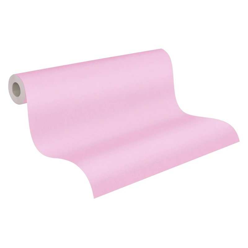 A.S. Création Plain Wallpaper Little Love Non-Woven Wallpaper 10.05 m x 0.53 m Pink Made in Germany 383228 38322-8