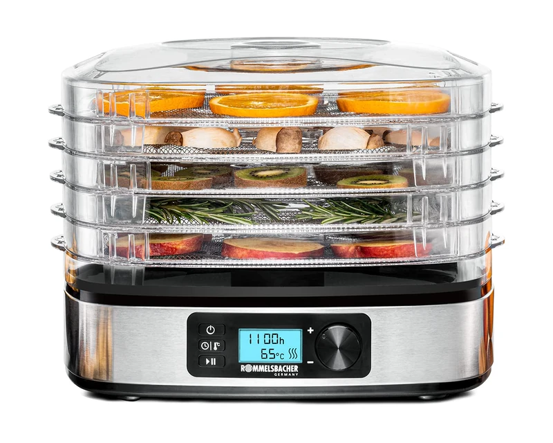 Rommelsbacher DA 350 déshydrateur alimentaire Acier inoxydable 350 W