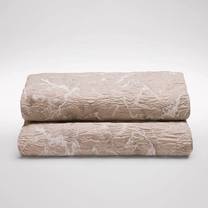 Sancarlos Silas Double Bedspread, Cream, 150 cm Bed - Image 1
