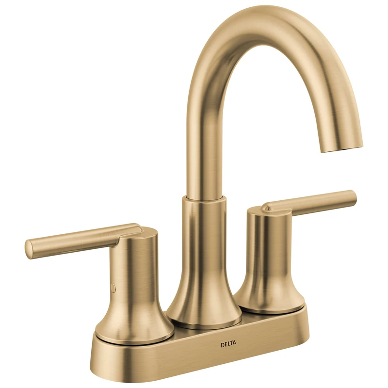 Delta Faucet 2559-CZMPU-DST Trinsic Centerset, Champagne Bronze