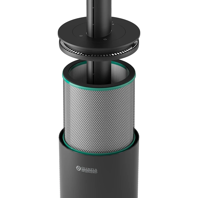 Olimpia Splendid B0925 Vertigo Filter Kit, Fine Dust Filter, Activated Carbon Filter and HEPA 14 Filter, Complete Filter Pack, Running Time Approx. 700 Hours