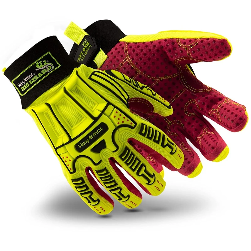 HexArmor Rig Lizard 6068111 Faux Leather Cut Protection Gloves Size (Gloves): 11 Pair - Image 1