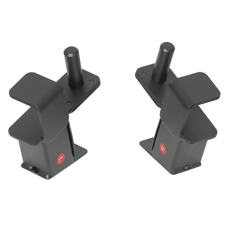 Sunny Health and Fitness J Hook Attachment for Power Racks Cages - SF-XFA007 Black
