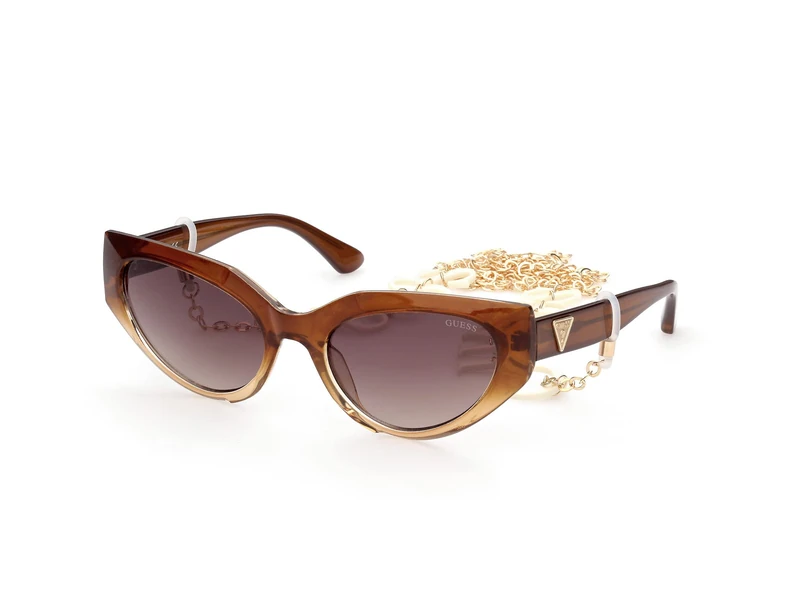 Guess GU7787 Women's Glasses, Light Brown/Other, 57