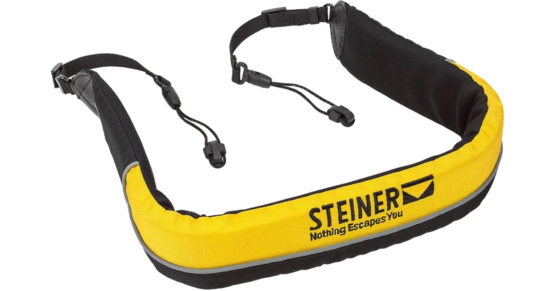 Steiner Unisex's Floating Binocular Strap, Yellow, One Size - Image 1