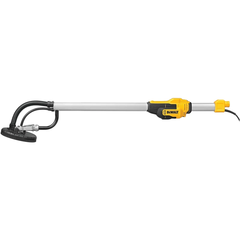 Dewalt 450 Watt Drywall Sander DWE7800 (with Joint Grinding Head, Sanding Disc Diameter 225 mm, 1.6 m Working Length, Variable Speed Control, Velcro Attachment and AirLock Adapter)