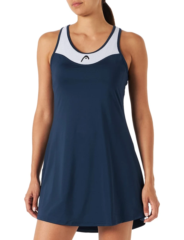 HEAD Women's Diana Dress W, Dark Blue/White, XXXL - Image 1