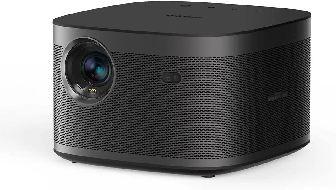 XGIMI Horizon Pro 4K Projector 1500 ISO Lumens, Android TV 10 Movie Projector with Integrated Harman Kardon Speaker, Auto Keystone & Focus, ISA Technology, Wireless Casting WiFi Bluetooth