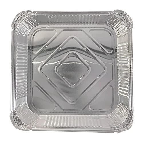 Britin Shallow Foil Take Away Container - 230x230x39mm (Pack 200)