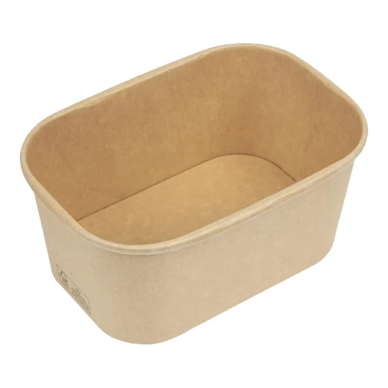 Colpac FP457 Stagione Recyclable Microwavable Food Box, 500ml Capacity, Pack of 300