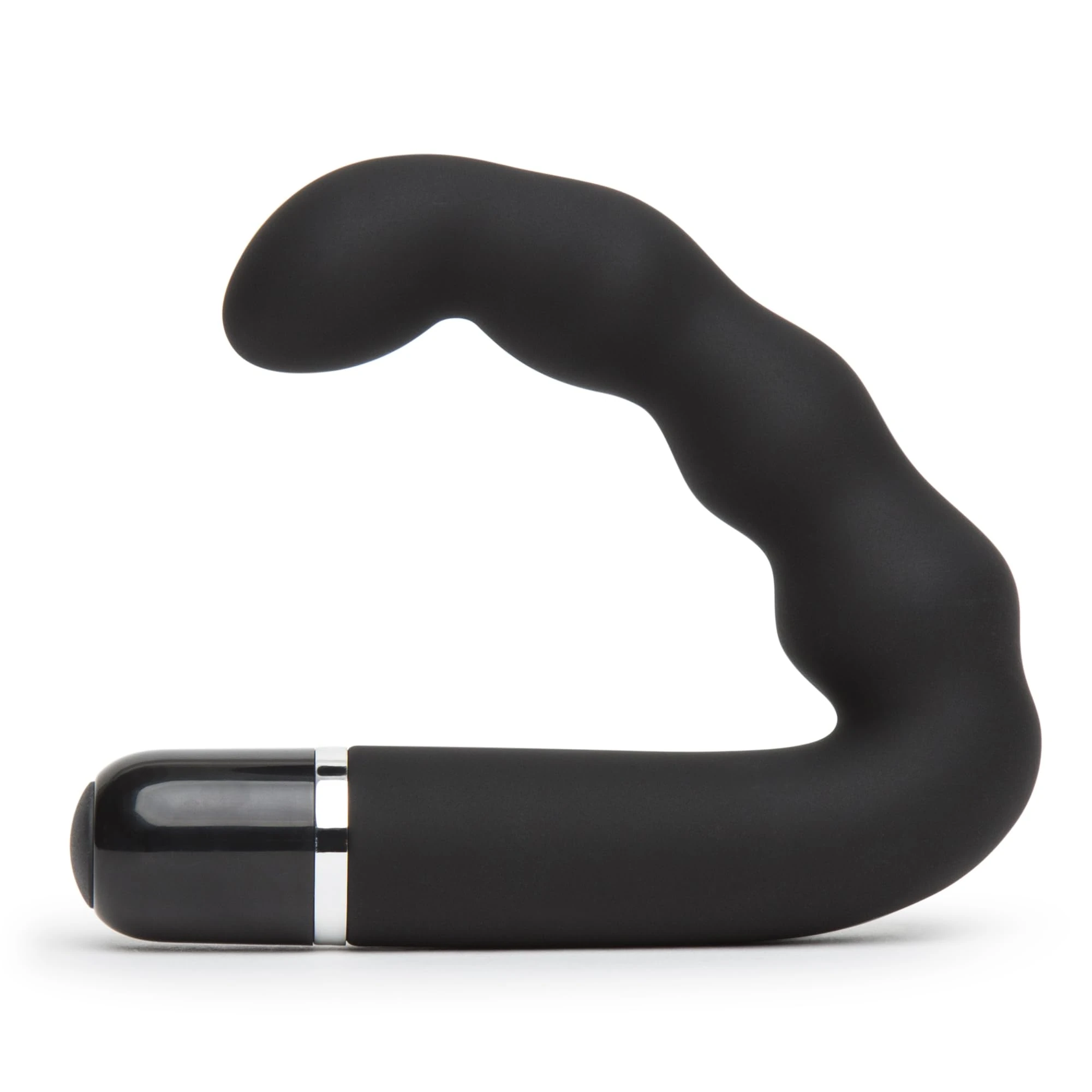 Lovehoney Black Rookie 10 Function Vibrating Prostate Massager - Plastic - Waterproof