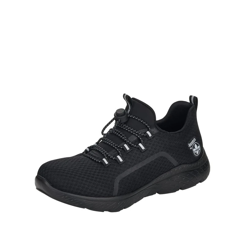 Rieker M5070, Sneaker, Schwarz,