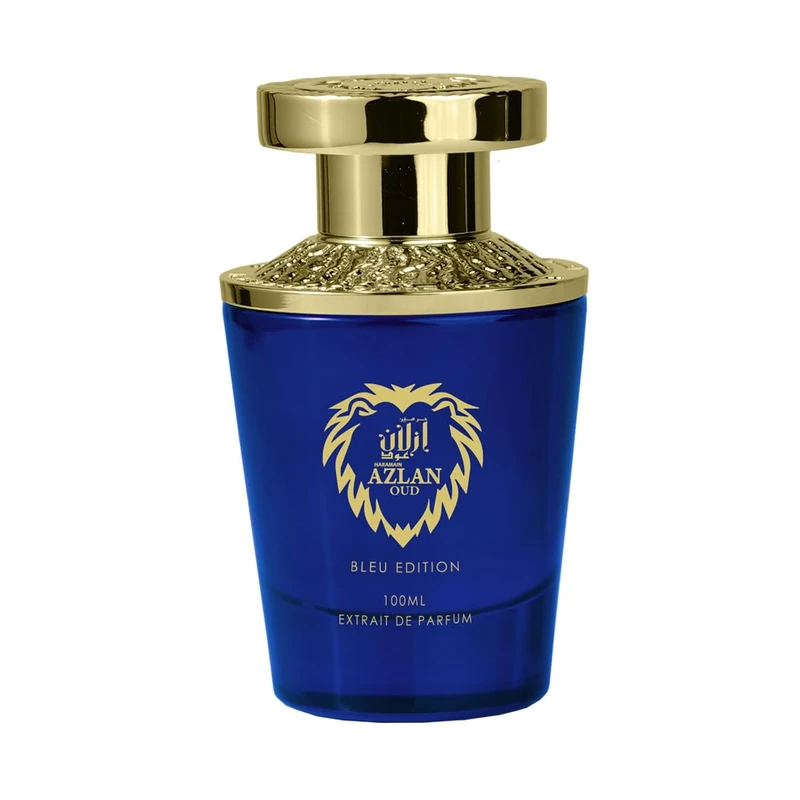 Al Haramain Azlan Oud Bleu Edition Extrait de Parfum 100ml | Bold Spicy Woody Perfume for Women and Men | Long-Lasting Amber & Vetiver Scent | Premium Arabic Fragrance with Confident Masculine Aura