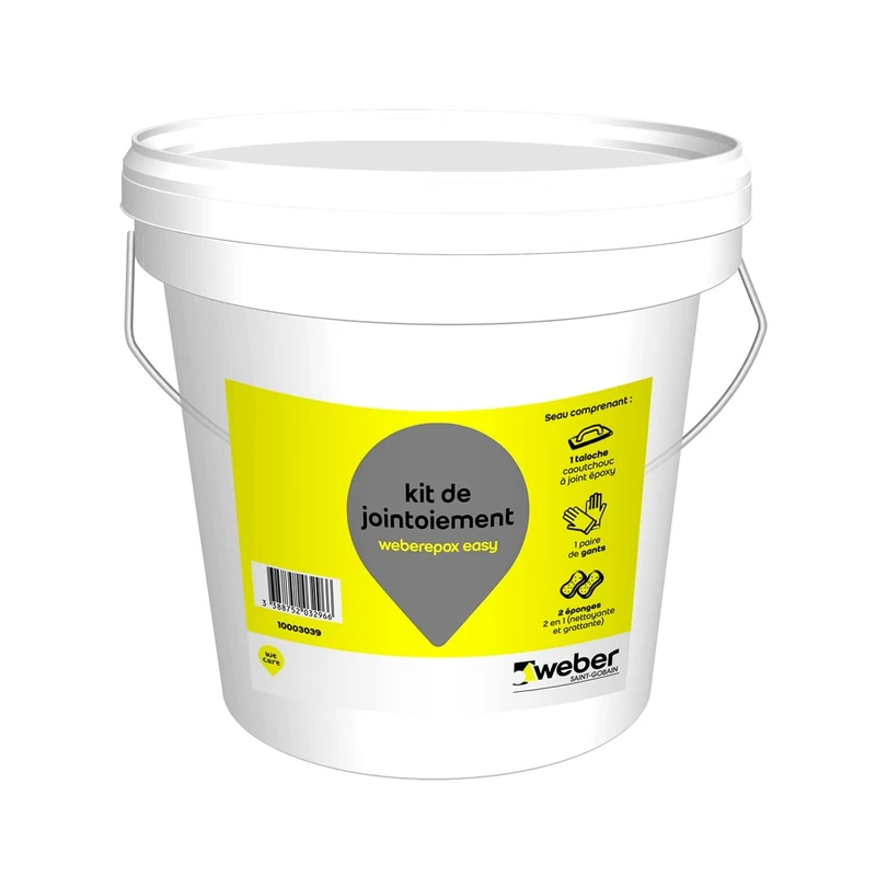 Weber 10003039 Kit de jointoiement weberepox Easy Jointing, Neutral