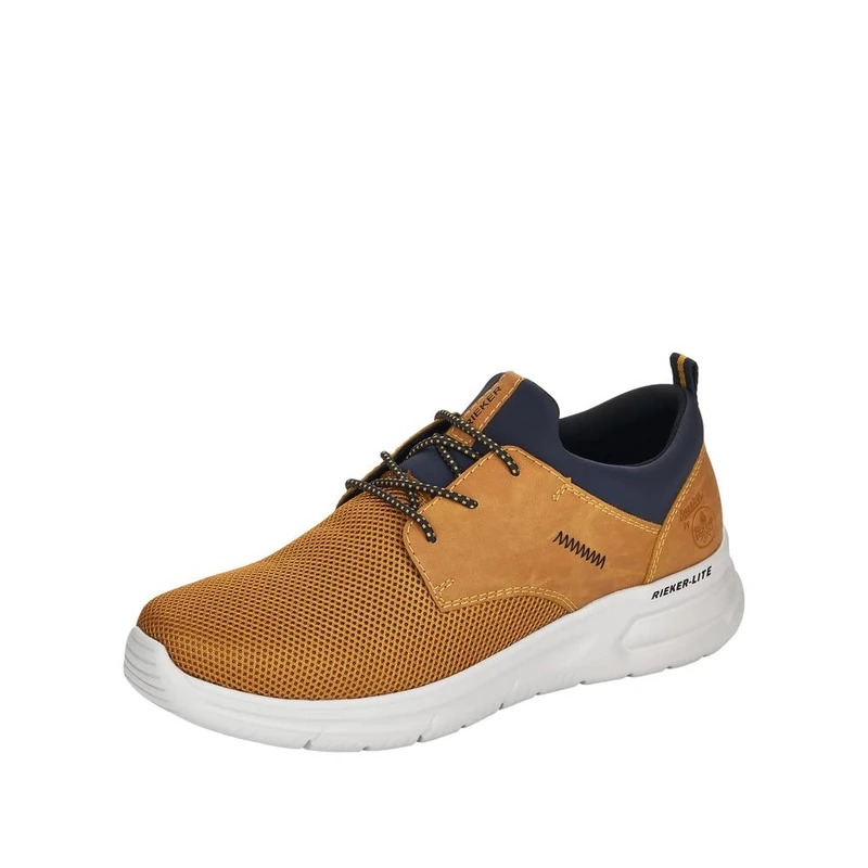 Rieker Men's B7371 Sneaker, Yellow (gelb), 9 UK (43 EU)