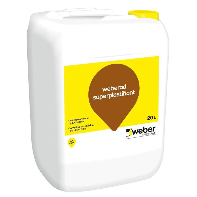 Weber 10003437 ad superplasticiser, Neutral, 20 litres - Image 1
