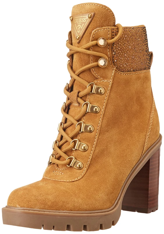 WHITELISTED Women's Gelyn Ankle Boot, Senap, 5.5 UK