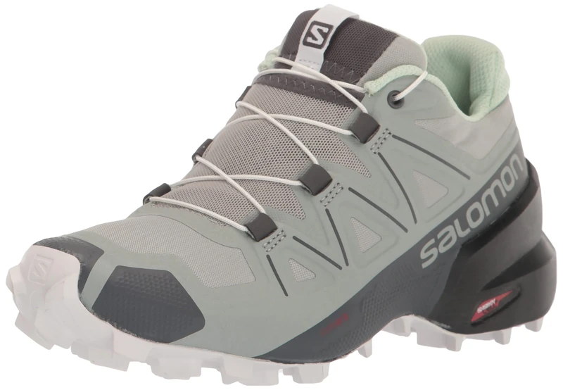 Salomon Speedcross 5 Women's Shoes - Wrought Iron, Wide Fit, 3.5