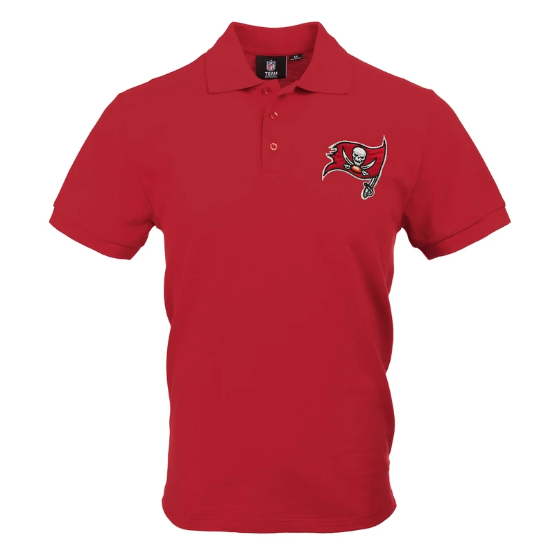 FOCO Unisex's NFL Team Logo Polo Short Sleeve Shirt, Casual Color, L - Image 1