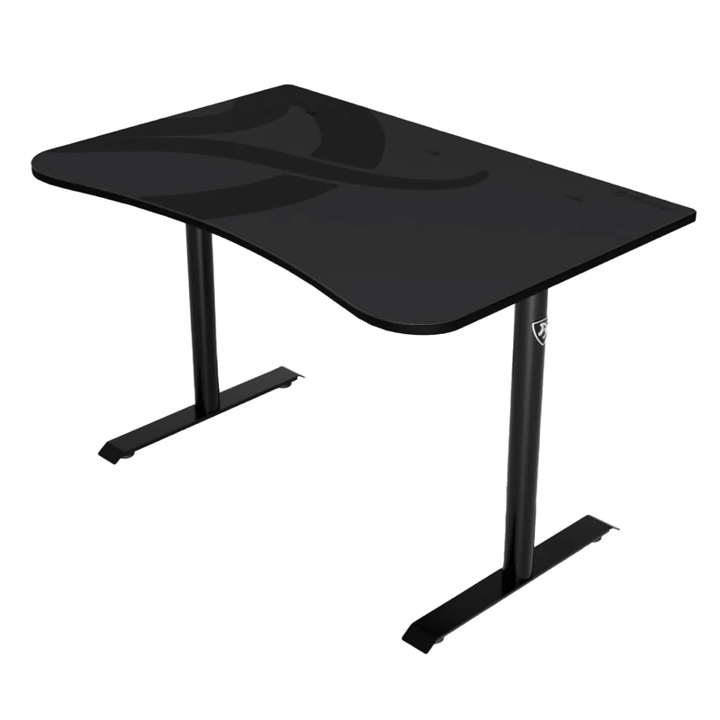 Arena Fratello Gaming Table/Desk with Full Surface Mousepad and Easy Cable Management - Based on our Arena Desk, ranked as one of the best gaming desks on the market by IGN.com - Pure Black